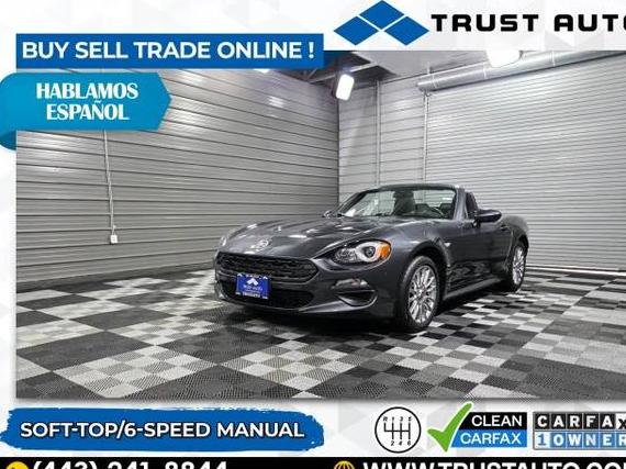 FIAT 124 SPIDER 2017 JC1NFAEK7H0124067 image